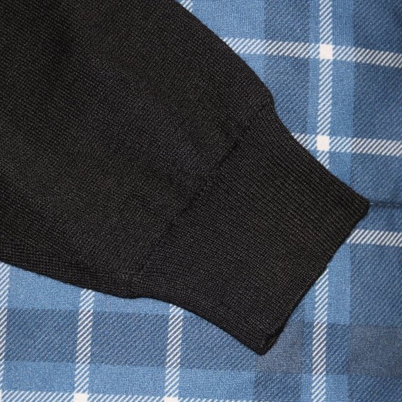 Sette Ponti Diamond Pattern V Neck Sweater Sweatsh - Picture 13 of 13